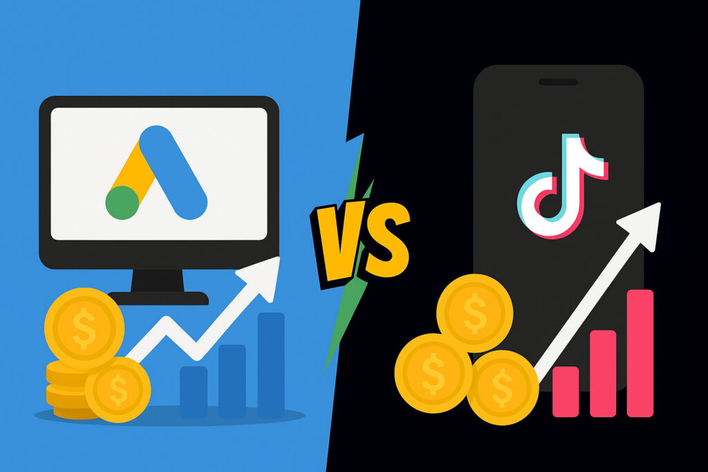 Google Ads vs TikTok Ads